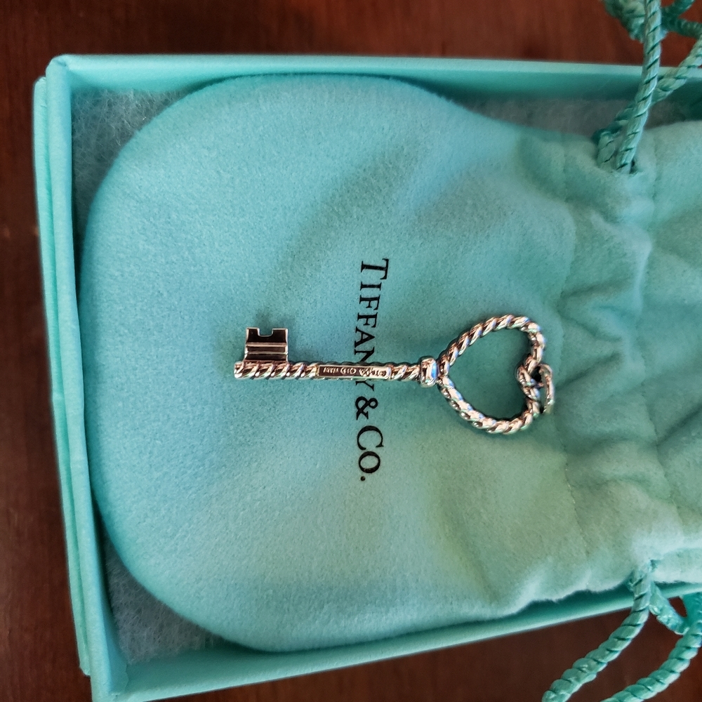 Tiffany & Co. Silver twist key